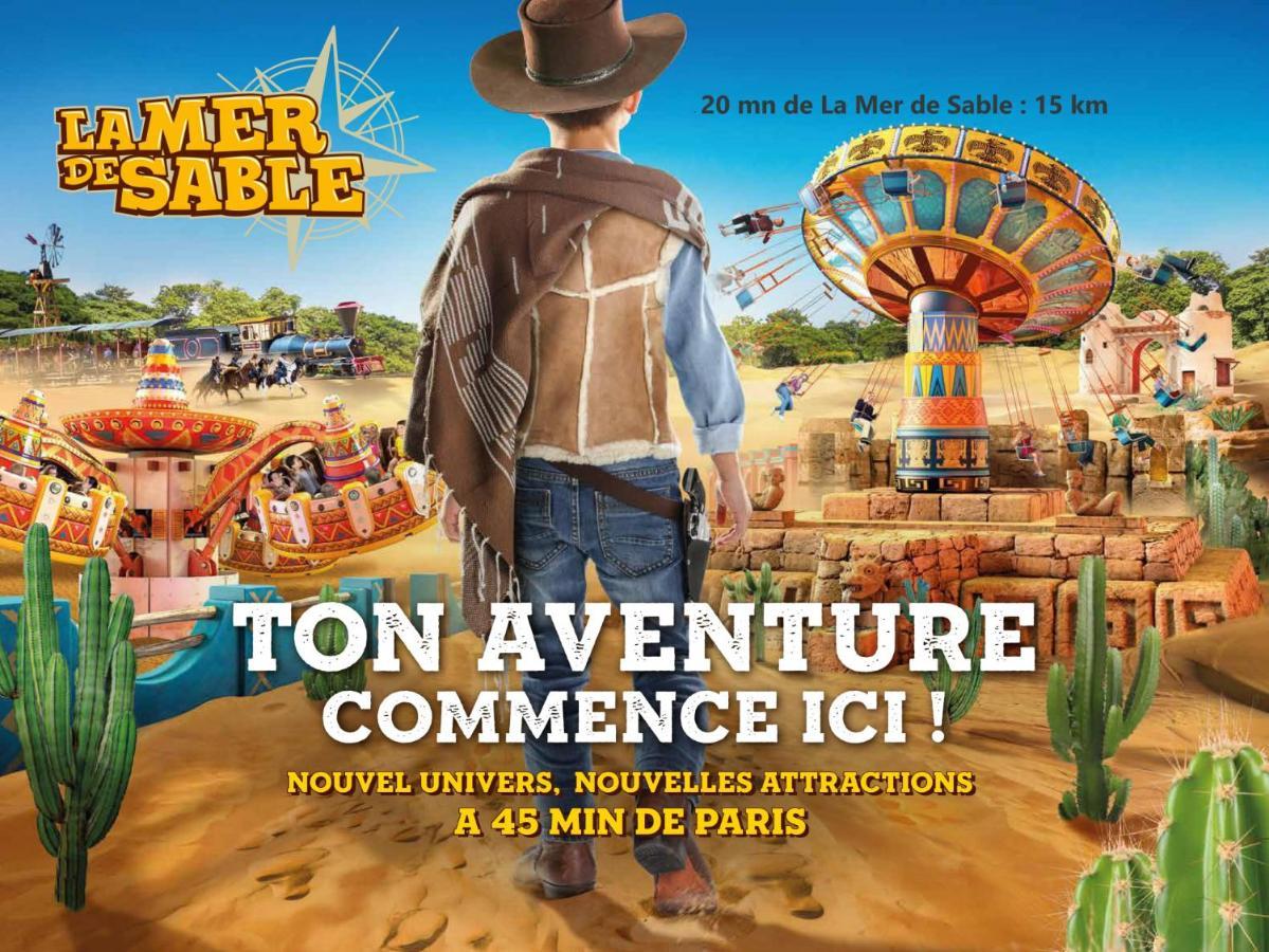 Studio Bleu - Parc Asterix - Mer De Sable - Villepinte - Aeroport Cdg Vemars Екстериор снимка