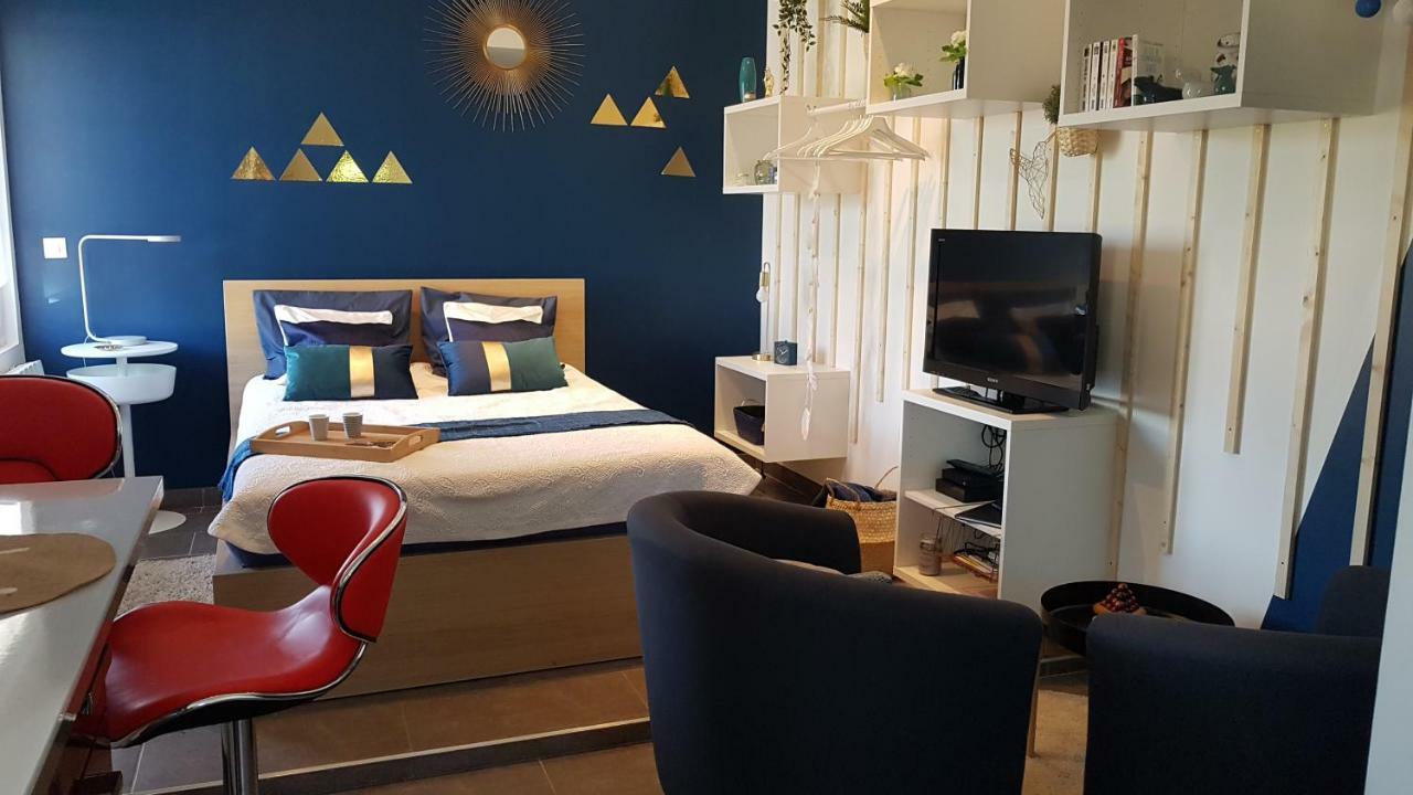 Studio Bleu - Parc Asterix - Mer De Sable - Villepinte - Aeroport Cdg Vemars Екстериор снимка